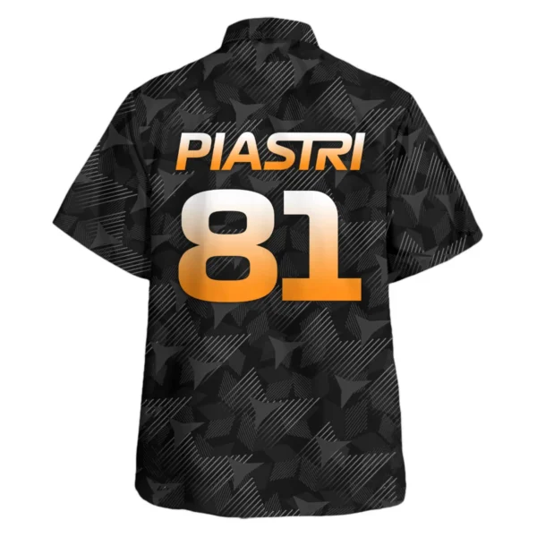 Oscar Piastri McLaren F1 Limited Edition Hawaiian Shirt BLOP13725A2HW - Image 3
