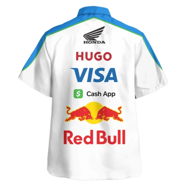 2025 Racing Bulls F1 Race Suit Hawaiian Shirt BLVA110725A03RCBHW - Image 3