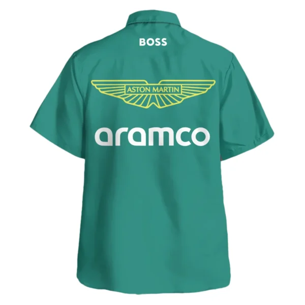2025 Aston Martin F1 Team Suit Hawaiian Shirt BLVA120725A01AMHW - Image 3