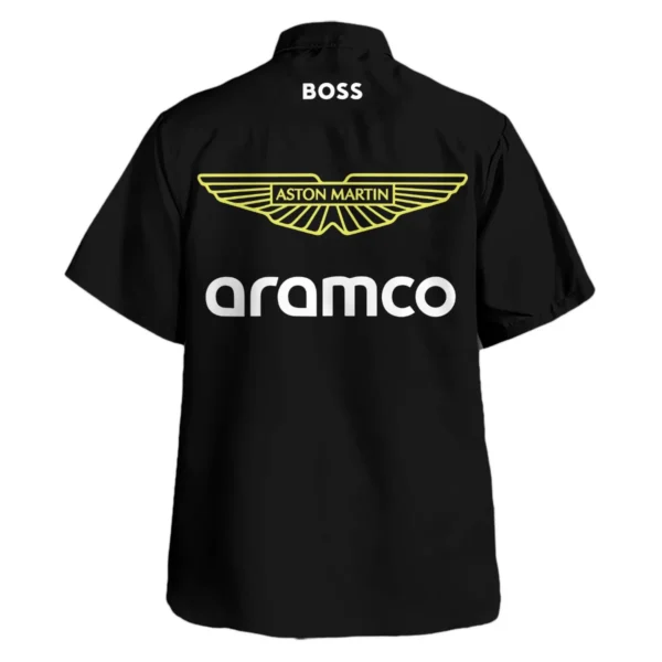 2025 Aston Martin F1 Team Suit Hawaiian Shirt BLVA120725A02AMHW - Image 3