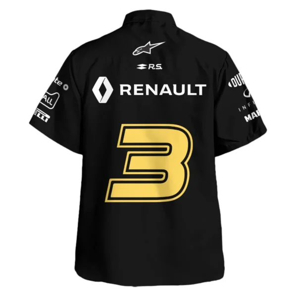 2020 Daniel Ricciardo Renault Alpinestars Race Suit Hawaiian Shirt BLVA180725A04HW - Image 3