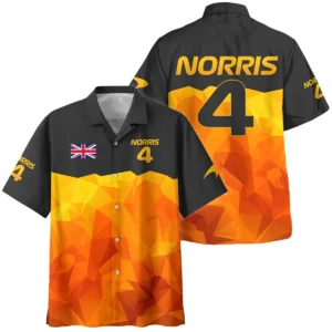 Lando Norris McLaren F1 Limited Edition Hawaiian Shirt BLNR13725A1HW