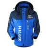 Hilux Exclusive Logo Outdoor Plush Charging Suit Waterproof Windproof Jacket Detachable Hood BLC21525A1HLX - Blue