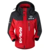 Toyota RAV4 Exclusive Logo Outdoor Plush Charging Suit Waterproof Windproof Jacket Detachable Hood BLC21525A1RAV4 - Red