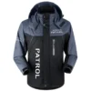 Patrol Exclusive Logo Outdoor Plush Charging Suit Waterproof Windproof Jacket Detachable Hood BLC21525A1PTL - Black