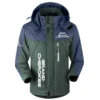 Grand Cherokee Exclusive Logo Outdoor Plush Charging Suit Waterproof Windproof Jacket Detachable Hood BLC21525A1GCK - Dark Green
