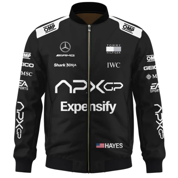 2025 F1 The Movie Black Version For Racing Fan Exclusive Bomber BLF116625A2BB - Image 2