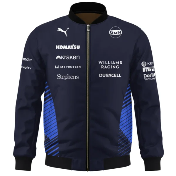 2025 Williams F1 Team Suit Bomber BLVA080725A01WILBB - Image 2