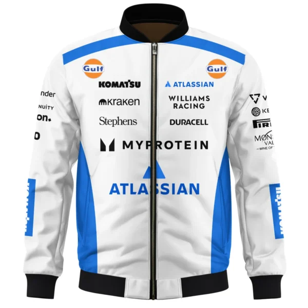 2025 Williams F1 Race Suit Bomber BLVA100725A03WILBB - Image 2