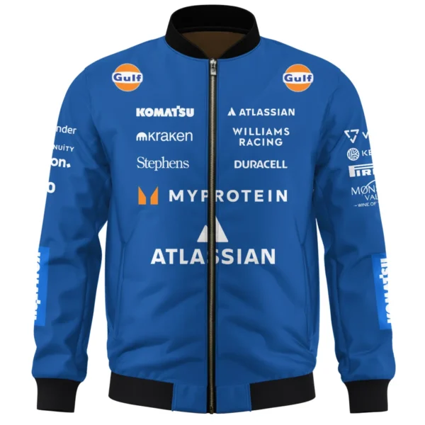 2025 Williams F1 Race Suit Bomber BLVA100725A04WILBB - Image 2
