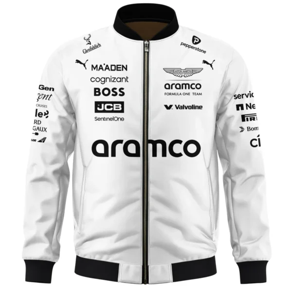 2025 Aston Martin F1 Team Suit Bomber BLVA120725A06AMBB - Image 2