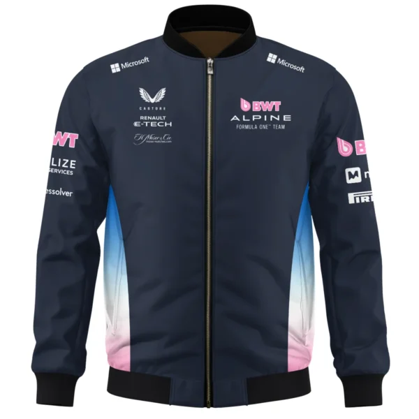 2025 Alpine F1 Team Suit Bomber BLVA150725A01ALPBB - Image 2