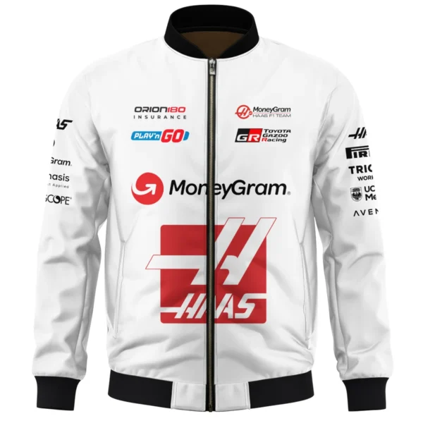 2025 Haas F1 Race Suit Bomber BLVA150725HAAS04BB - Image 2