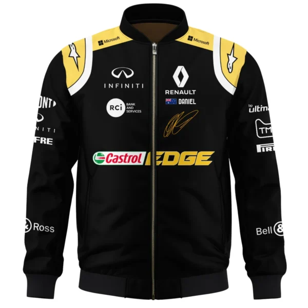 2019 Daniel Ricciardo Renault F1 Team Race Suit Bomber BLVA180725A02BB - Image 2