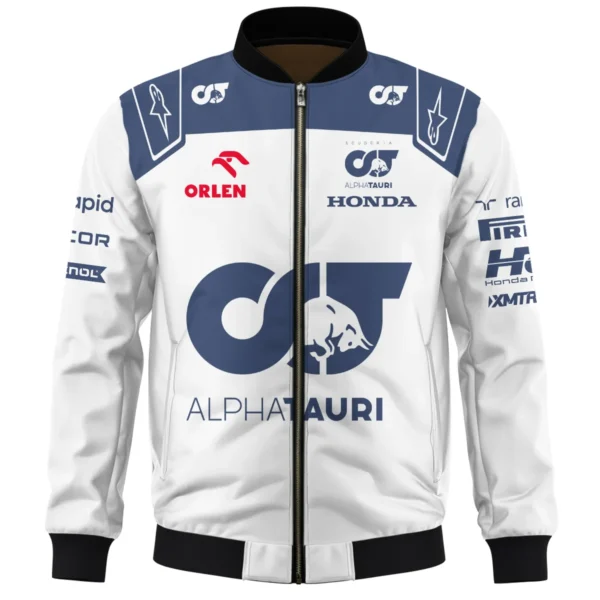 2023 Daniel Ricciardo Scuderia AlphaTauri Race Suit Bomber BLVA180725A05BB - Image 2