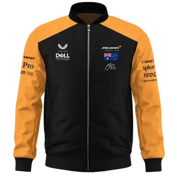 2022 Daniel Ricciardo McLaren F1 Team Suit Bomber BLVA180725A07BB - Image 2