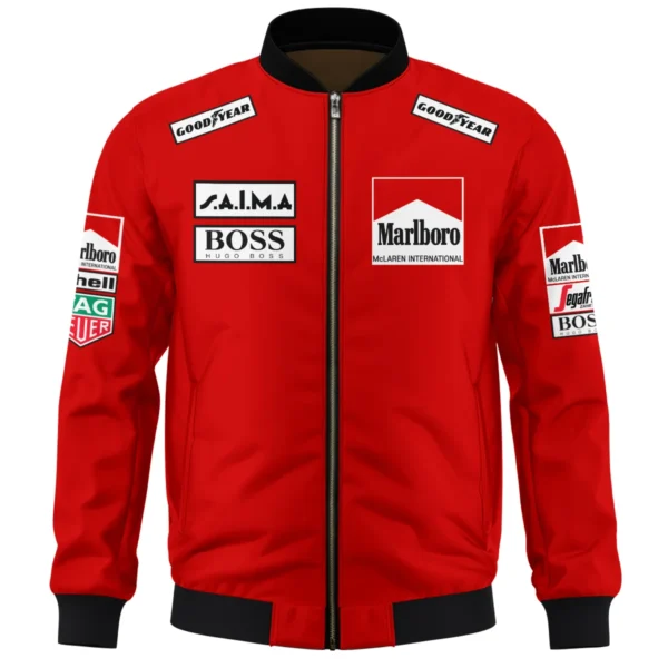 1985 Alain Prost Racing Suit McLaren F1 Team Bomber BLVAAP070725A04BB - Image 2