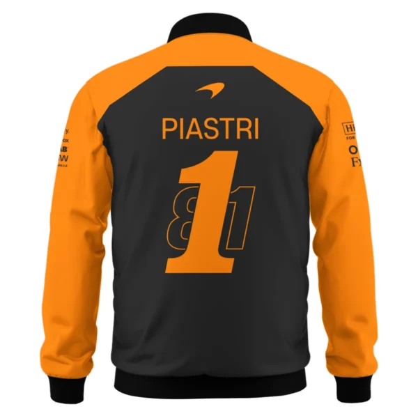 From #81 To #1 Oscar Piastri McLaren F1 Limited Edition Bomber BL4725A1BB - Image 3
