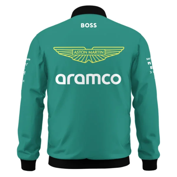 2025 Aston Martin F1 Team Suit Bomber BLVA120725A01AMBB - Image 3