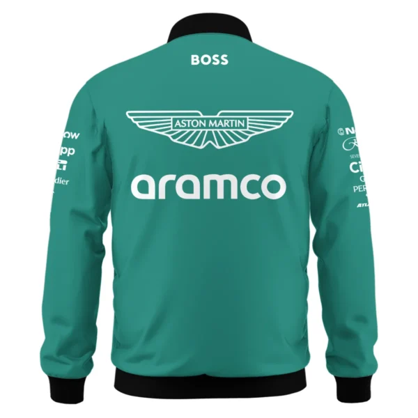 2025 Aston Martin F1 Race Suit Bomber BLVA120725A04AMBB - Image 3