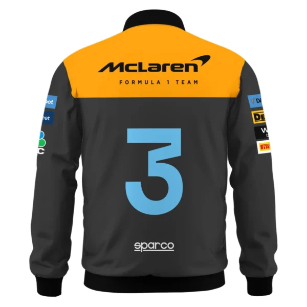 2022 Daniel Ricciardo McLaren F1 Team Race Suit Bomber BLVA180725A06BB - Image 3