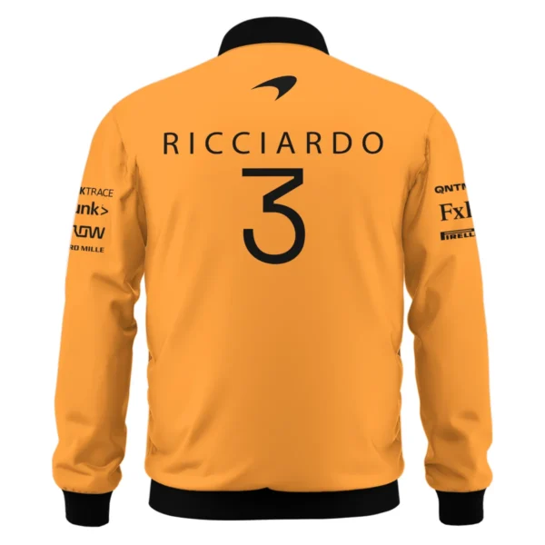 2022 Daniel Ricciardo McLaren F1 Team Suit Bomber BLVA180725A07BB - Image 3