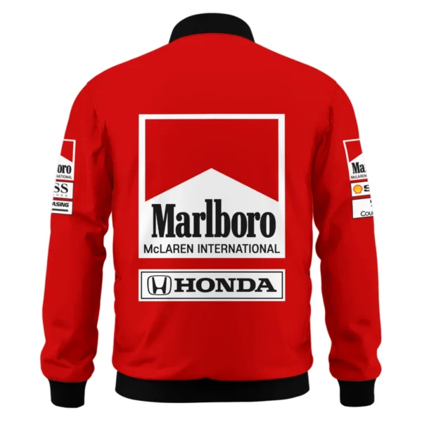 1989 Alain Prost Racing Costume Ferrari F1 Team Bomber BLVAAP070725A01BB - Image 3