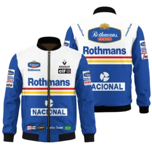 1994 Ayrton Senna Rothmans Williams Renault F1 Racing Team Bomber BL3725A6BB
