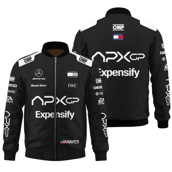 2025 F1 The Movie Black Version For Racing Fan Exclusive Bomber BLF116625A2BB