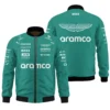 2025 Aston Martin F1 Race Suit Bomber BLVA120725A04AMBB