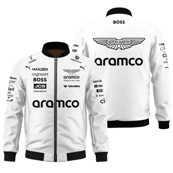 2025 Aston Martin F1 Team Suit Bomber BLVA120725A06AMBB