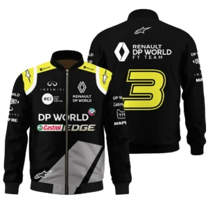 2018 Daniel Ricciardo Renault DP World Race Suit Bomber BLVA180725A01BB
