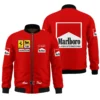 1990 Alain Prost Racing Costume Ferrari F1 Team Bomber BLVAAP070725A02BB