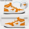 McLaren F1 Exclusive Logo Air Jordan 1 High BLMCL17725A1 - Orange White