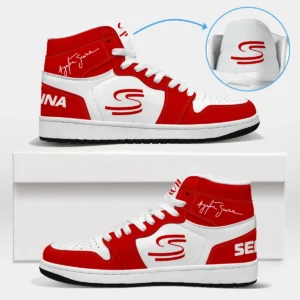 Ayrton Senna Exclusive Logo Air Jordan 1 High BLSN19725A5 - Style 5