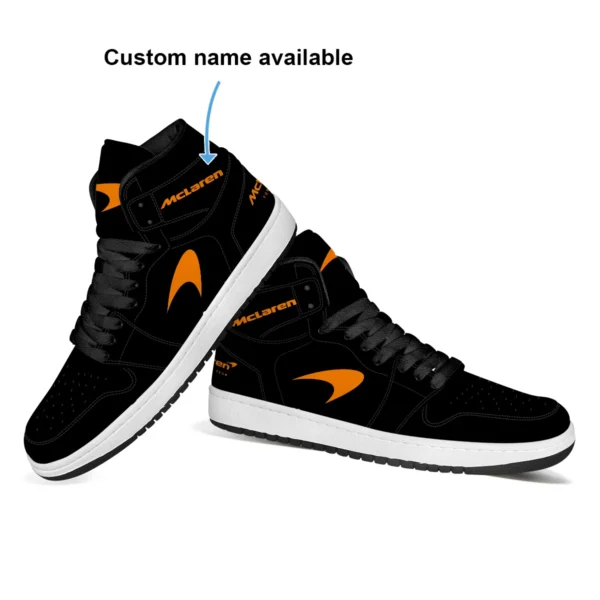 McLaren F1 Exclusive Logo Air Jordan 1 High BLMCL17725A4 - Black - Image 3