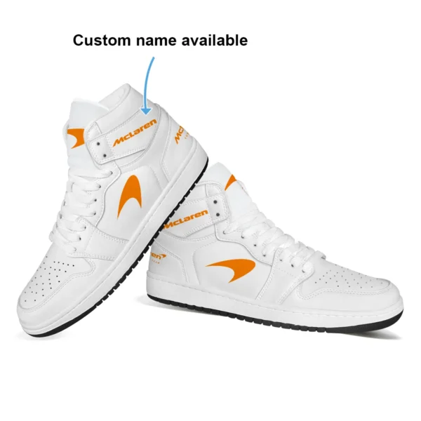 McLaren F1 Exclusive Logo Air Jordan 1 High BLMCL17725A5 - White - Image 3