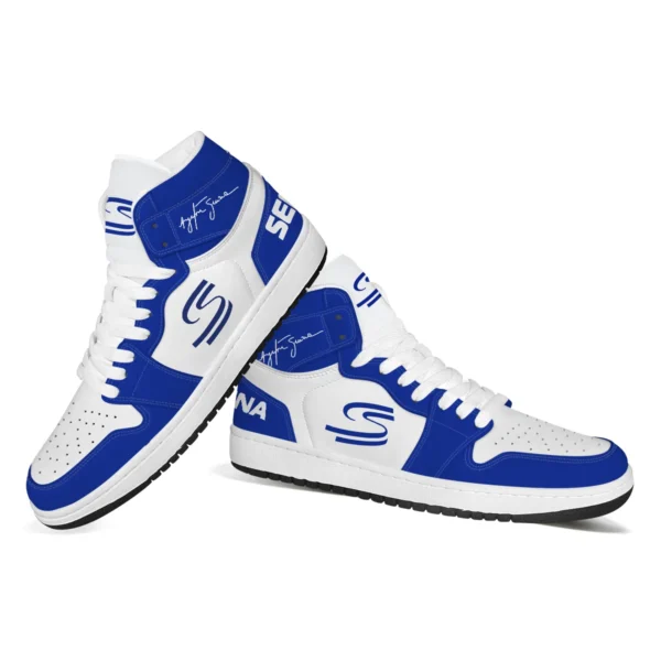 Ayrton Senna Exclusive Logo Air Jordan 1 High BLSN19725A4 - Style 4 - Image 3