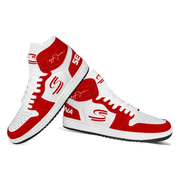 Ayrton Senna Exclusive Logo Air Jordan 1 High BLSN19725A5 - Style 5 - Image 3