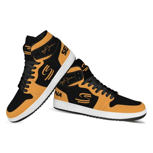 Ayrton Senna Exclusive Logo Air Jordan 1 High BLSN19725A6 - Style 6 - Image 3